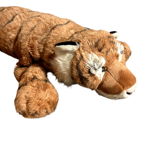 Wild Republic Tiger 32" Large Realistic Plush Stuffed Kids Animal Pillow Toy - Picture 3 of 12